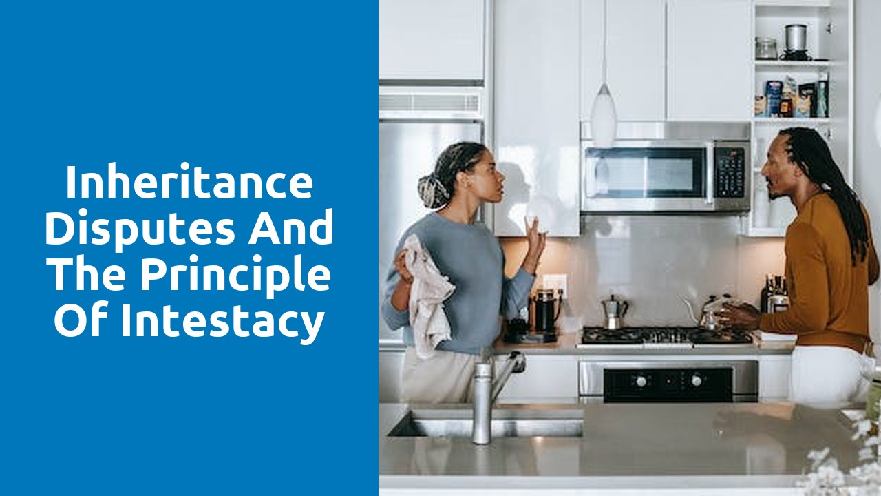 Inheritance disputes and the principle of intestacy