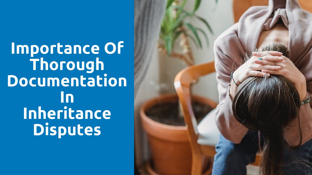 Importance of thorough documentation in inheritance disputes