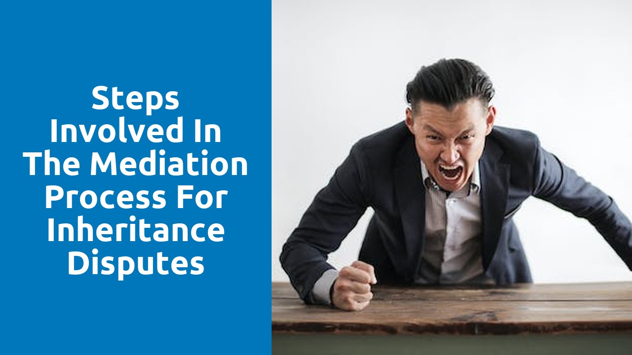 Steps involved in the mediation process for inheritance disputes