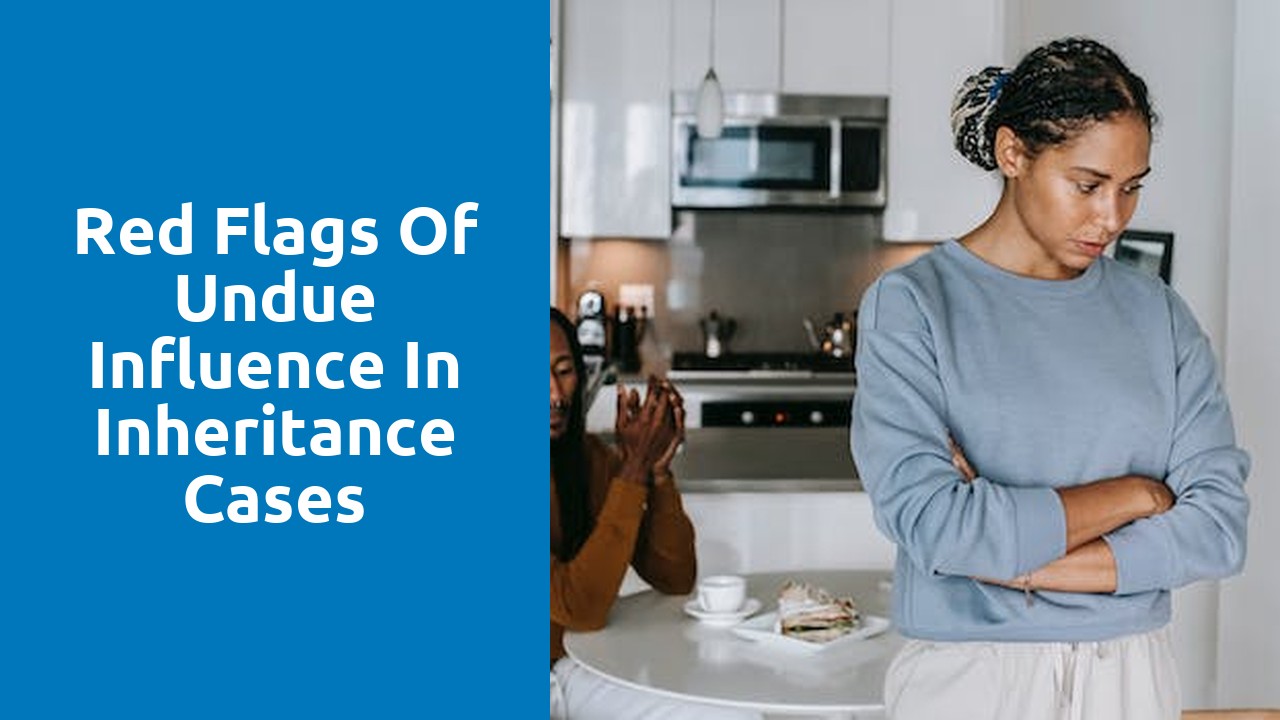 Red Flags of Undue Influence in Inheritance Cases