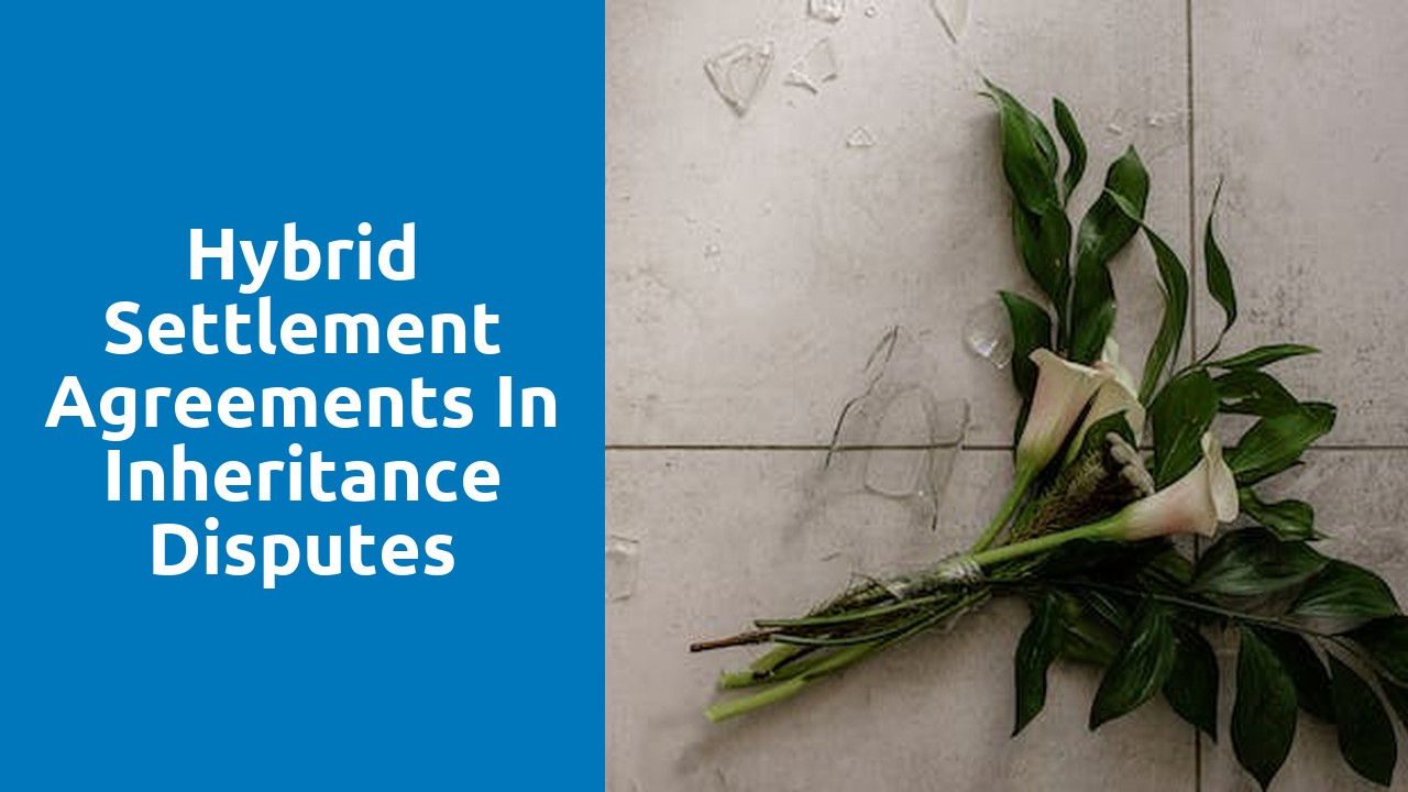 Hybrid settlement agreements in inheritance disputes